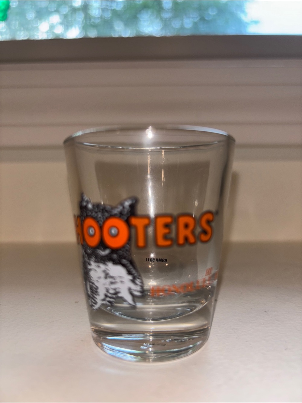 Hooters Honolulu, HI Collectible Shot Glass